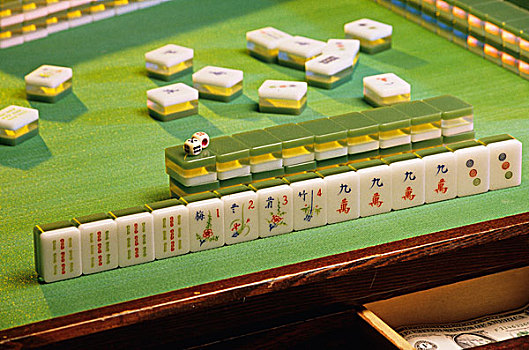 Várias maneiras de jogar Mahjong